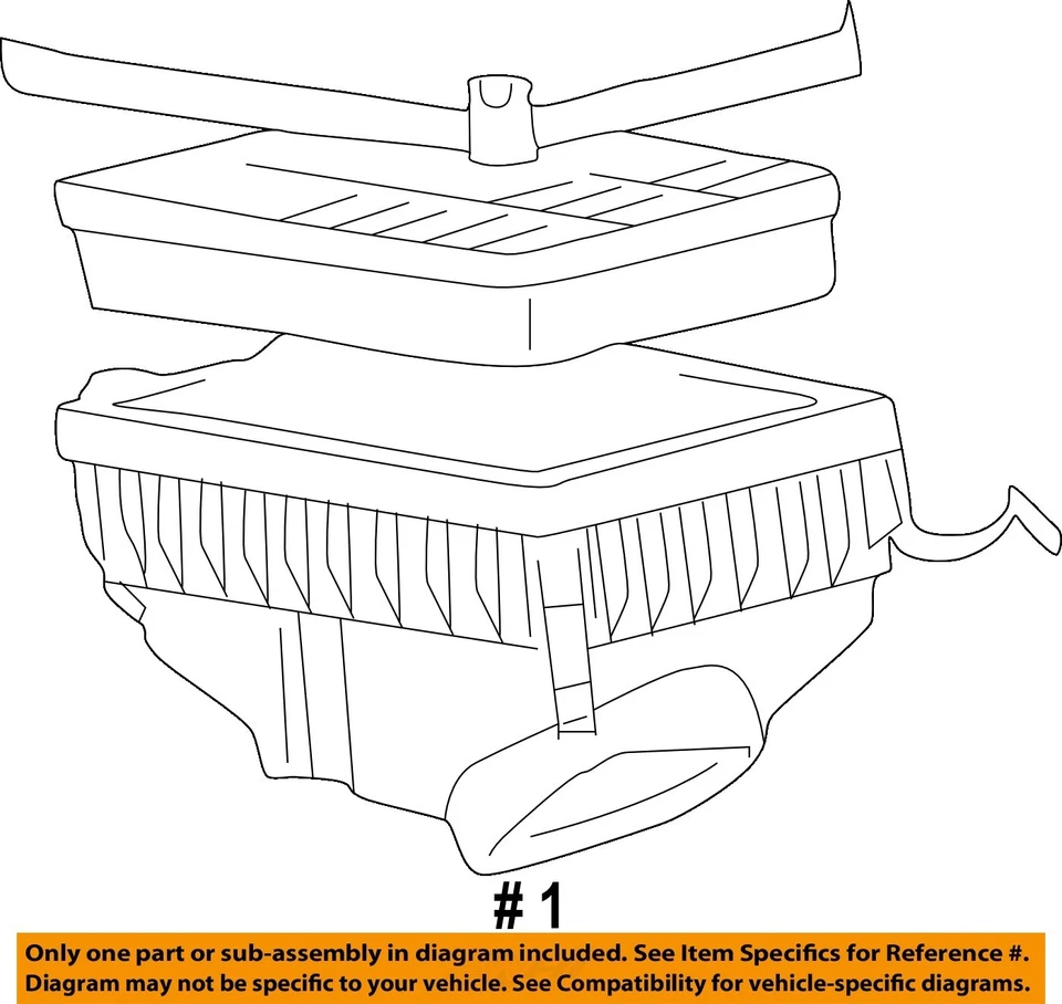 Conjunto de filtro de aire usado se adapta a: Lexus ES300 2000 grado A Foto 4 de 4