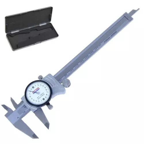 Dial Caliper 150Mm/0.02Mm Metric Precision Solid Stainless Steel