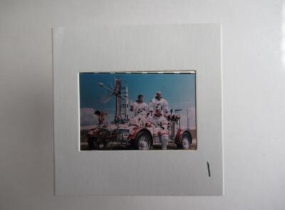 Astronomisches 35mm Zelluloid Dia Apollo 17 Astronauten