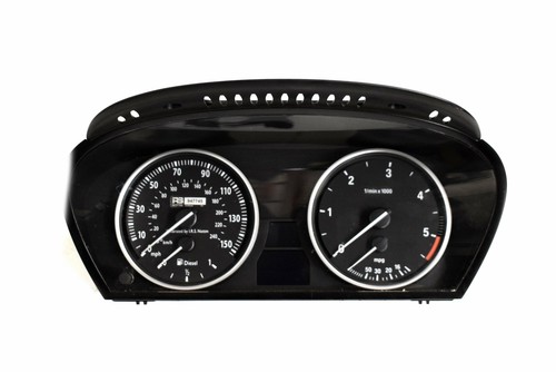 BMW 5 E61 530d 2007 RHD Tachometer Kombiinstrument 9153766 11663236