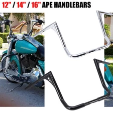 HandleBar 12 14 16'' Rise Ape Hanger 1-1/4'' For Harley Touring Glide Classic US