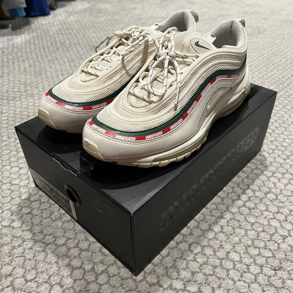 Nike Air Max 97 x Undefeated White Size 10.5