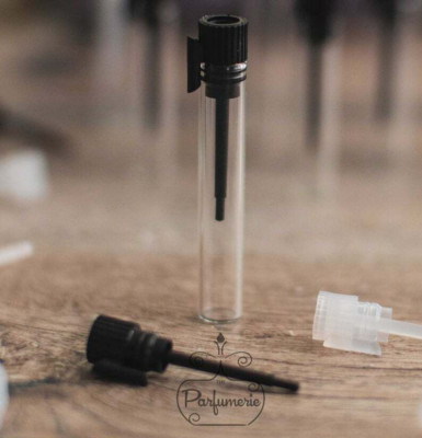 LONG GLASS VIALS 1.5 ml (8x60 mm) QTY: 25/50/100, Empty Perfume Vials, Wholesale