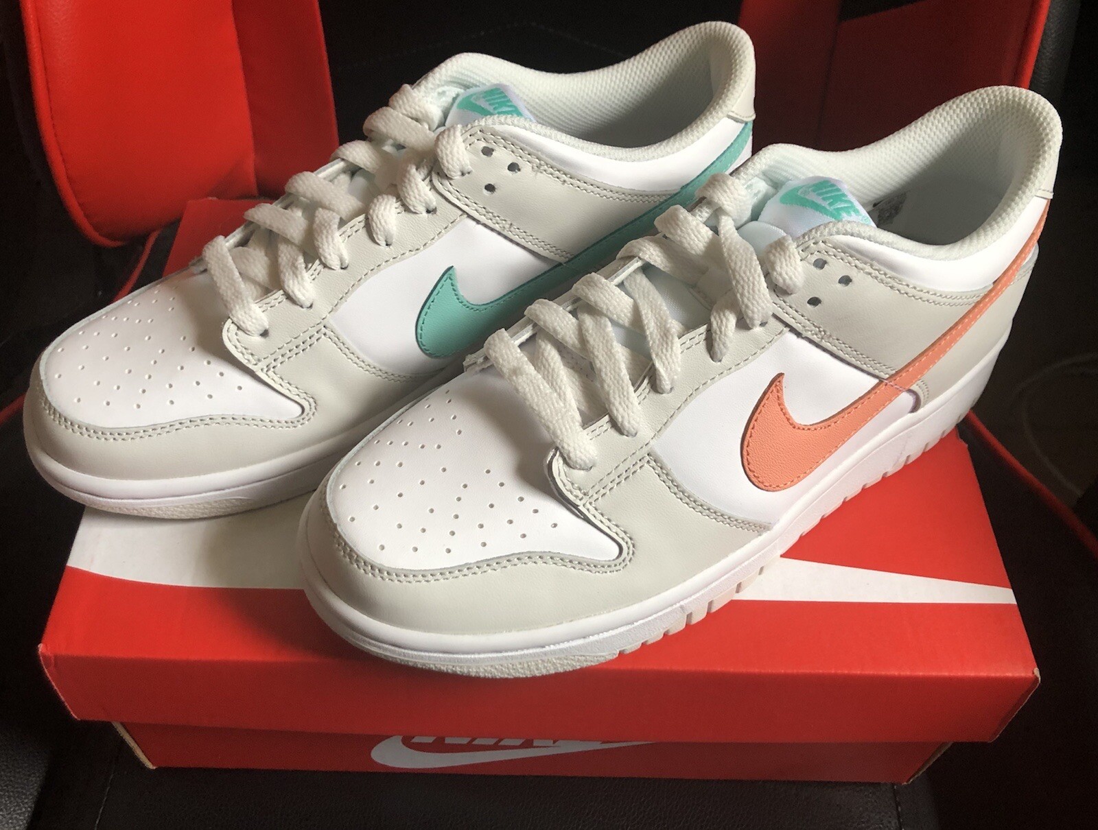 Nike Dunk Low Tropical Twist GS CW1590-101 Size 7y | eBay