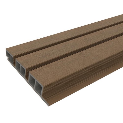 NewTechWood Board Siding 7.7" x 96" Composite Belgian European Peruvian Teak