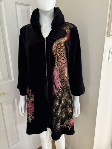 FAbulous Vicky and Lukas Coat Velvet Embroidery Pe