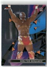 2021 Topps Finest WWE #37 Shelton Benjamin RAW Wrestling Card