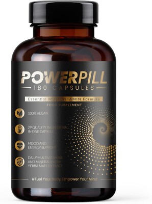 Multivitamine & Mineralstoffe für Männer & Frauen 180 Vegan 100% NRV One A Day 29 Vitamine
