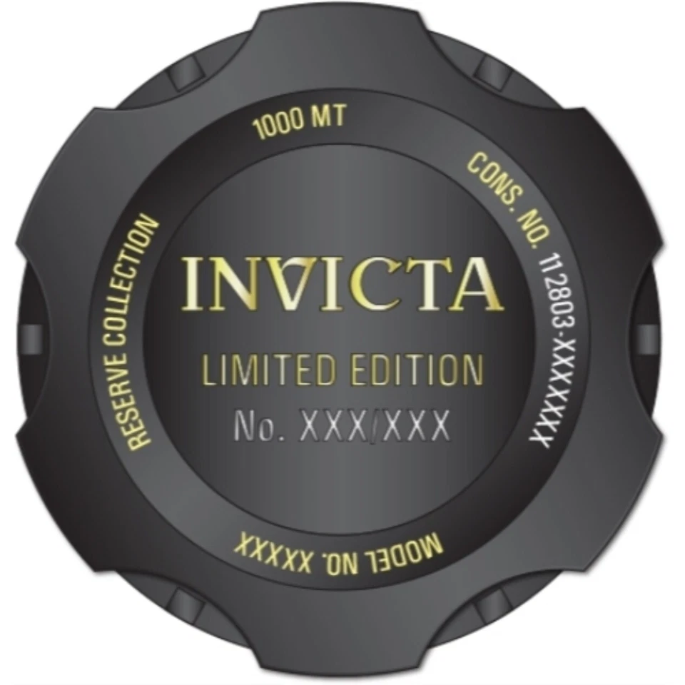 Orologio Da Donna Invicta 21602 Reserve Venom Quartz Cronografo 0.73ctw Diamante - Immagine 3 di 4