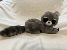Vintage Dakin Nature Babies Plush RACCOON 10" Tag Raccoon Stuffed 1975