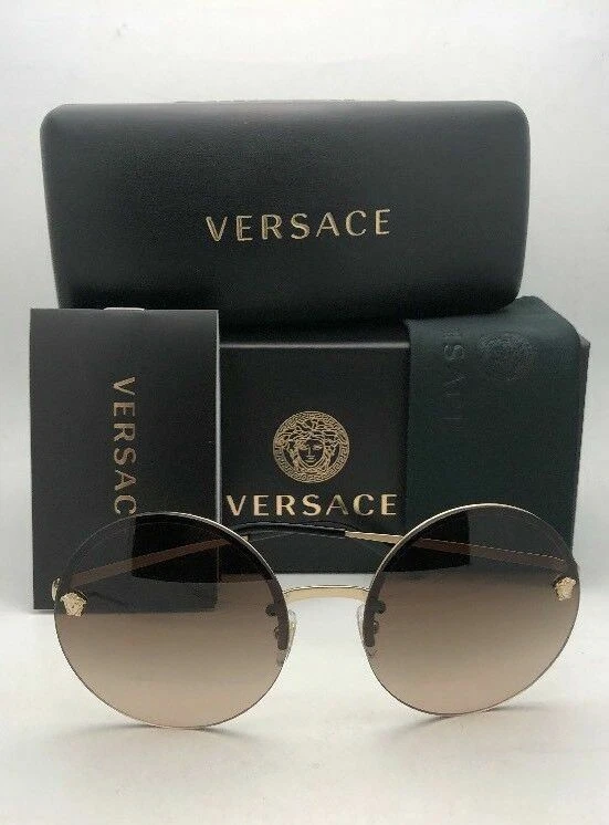 Round versace sunglasses deals