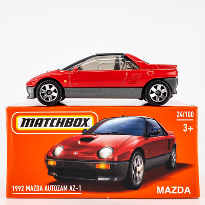 2024 Matchbox Power Grabs #24 1992 Mazda Autozam AZ-1 CLASSIC RED
