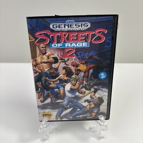 Streets of Rage 2 (Sega Genesis, 1992) CIB *Tested