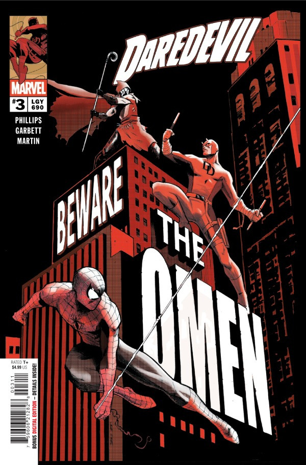 Daredevil #3 Main Cover Lee Garbett First Printing