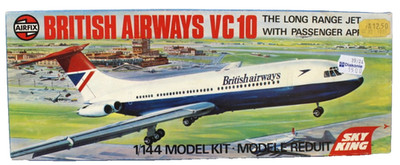 Airfix 04171-3 Bausatz British Airways Vickers VC-10 - 1:144 Sky King Serie 4