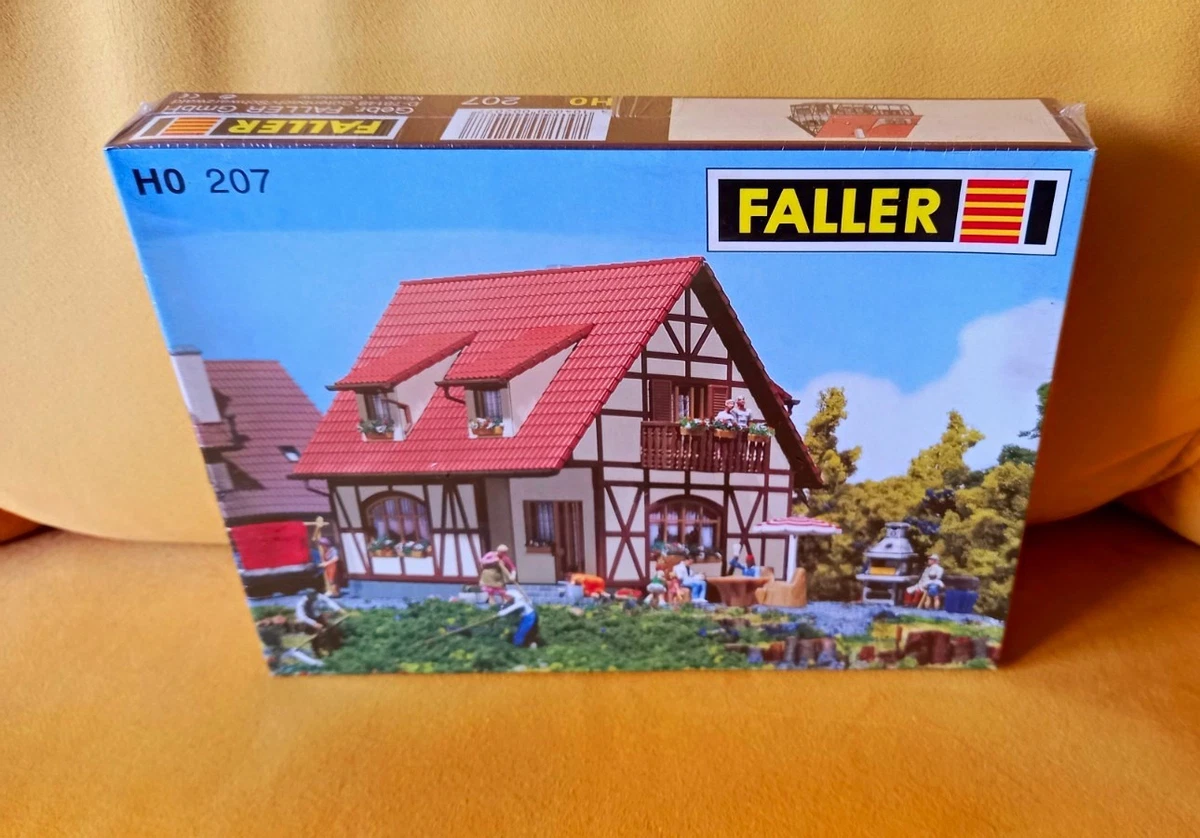 FALLER H0 207 Einfamilienhaus Wohnhaus Kunststoff Bausatz
