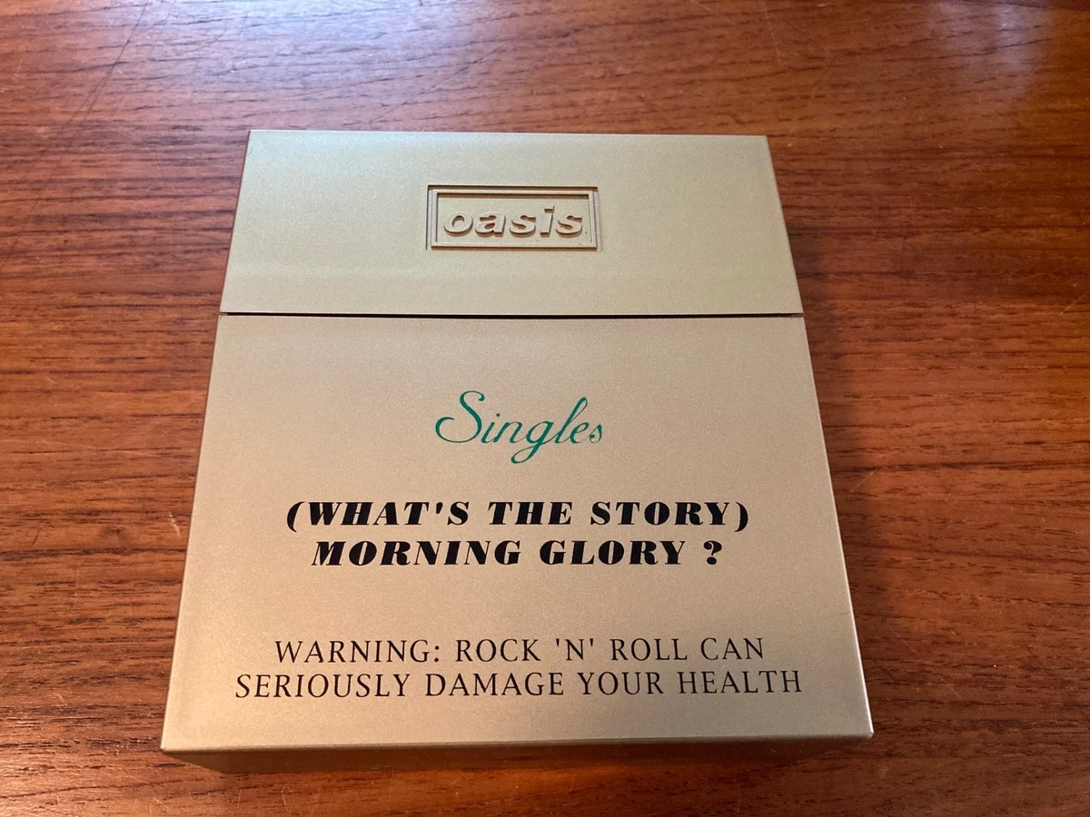 oasis cigarette box set (What's The Story) Morning Glory? 7" Overdrying. Oasis Singles - (What's The