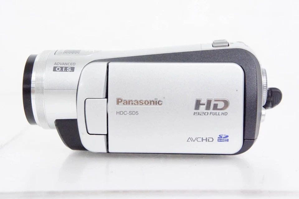 Panasonic HDC-SD5 HD Camcorder Full HD SDHC Video Leica Lens Used - Image 4 of 4