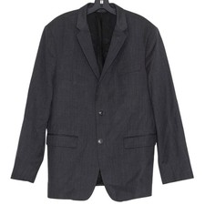 Banana Republic Mens Suit Jacket Wool Tailored Fit Two Button Egypt Size 44R FA