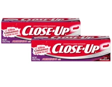CLOSE-UP Freshening Red Gel Cinnamon Toothpaste, 4OZ - Pack of 2