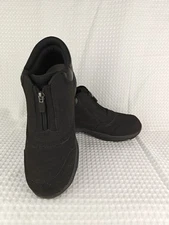 Easy Spirit Women's 10 M Enclose Black Suede Ankle Boots Shoes Used