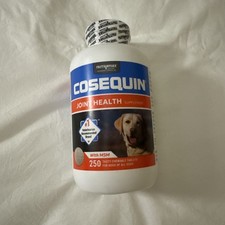 Nutramax Cosequin with MSM Joint Health Supplement for Dogs 250 Tabs