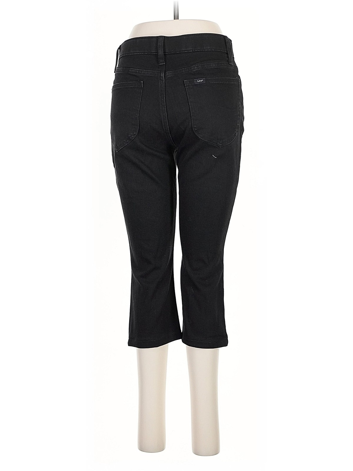 Lee Women Black Jeans 8 Petites thumbnail 2