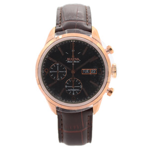 Authentic NOS 41mm Bulova 64C106 Accu-Swiss Murren Automatic Wristwatch Rose Gold Plated