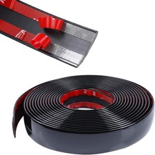 16ft Automotive Trim Molding 1-91640mm Wide Glossy Black Car Side Molding...
