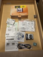 Canon Powershot A560 Digital Camera 7.1 MP Silver 4X Zoom Memory Complete In Box