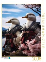 Calvendo Puzzle Samurai Of The Sky: Samurai Birds In Japan | 1000 Pieces, Finish