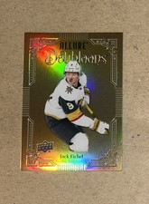 2023-24 Upper Deck Allure Hockey Doubloons Jack Eichel Case Hit Card #DB-38