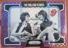 KEITH RICHARDS RONNIE WOOD ROLLING STONES 2025 PRIZM PURPLE POWER 10/25 #82