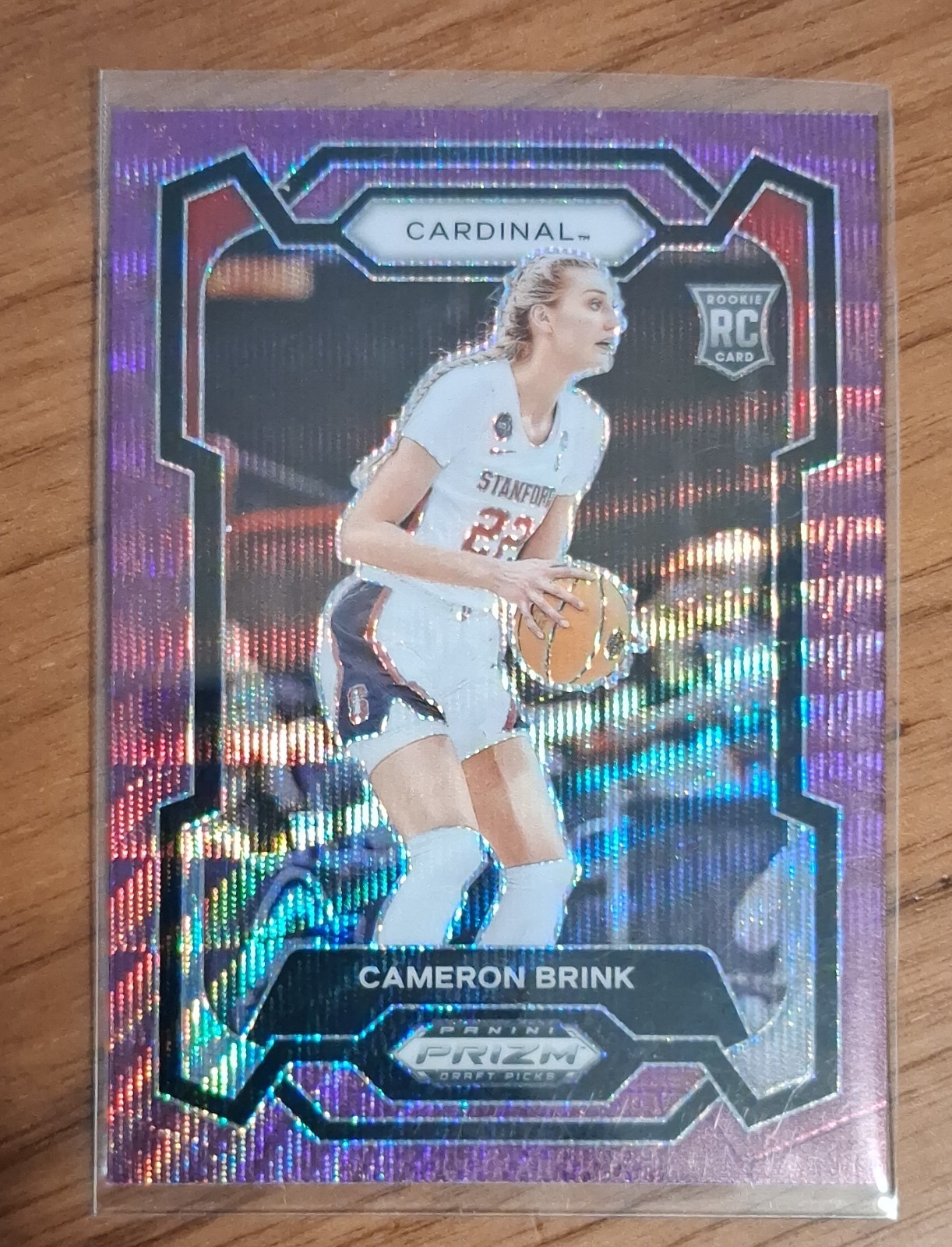 2024-25 Panini Prizm Draft Picks - Cameron Brink #89 Purple Wave Prizm (RC)