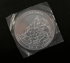 2012 5 Oz America The Beautiful ATB Acadia Silver Coin Uncirculated