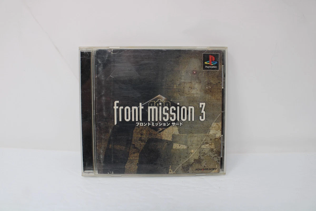 Jeu rare PS1 Front Mission 3 Complet FR • EUR 79,95