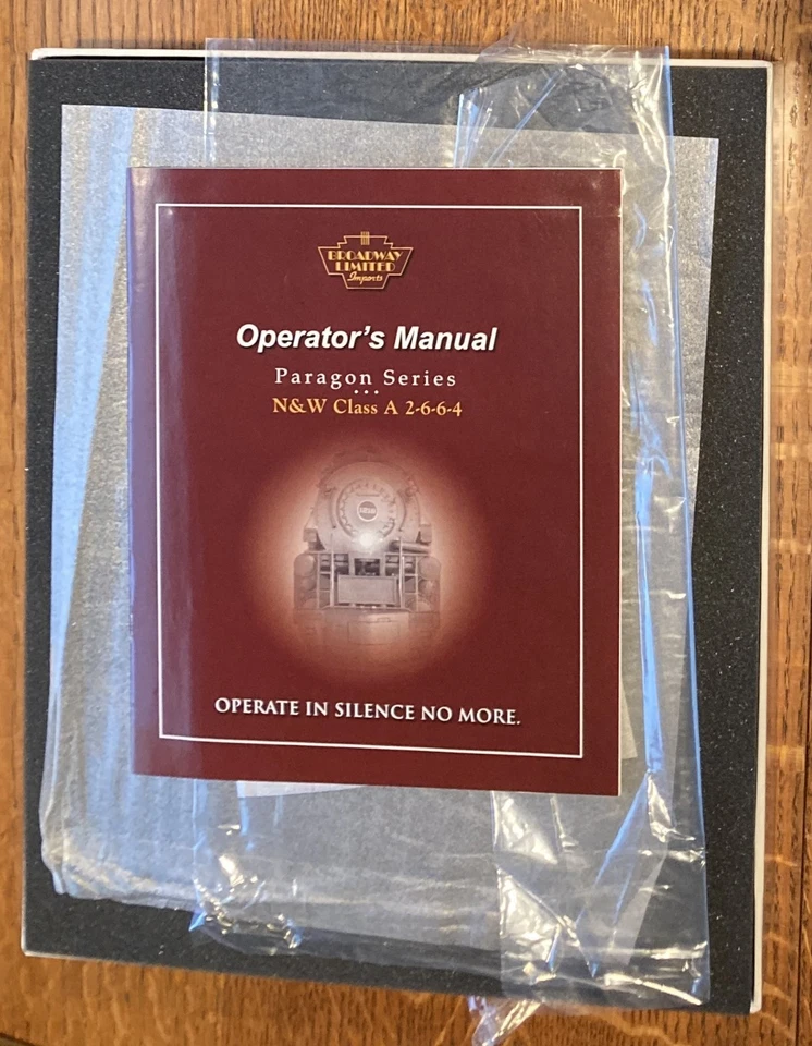 Broadway Limited HO Norfolk & Western Class A 2-6-6-4 #1217 NEW Original Box - Image 3 of 3
