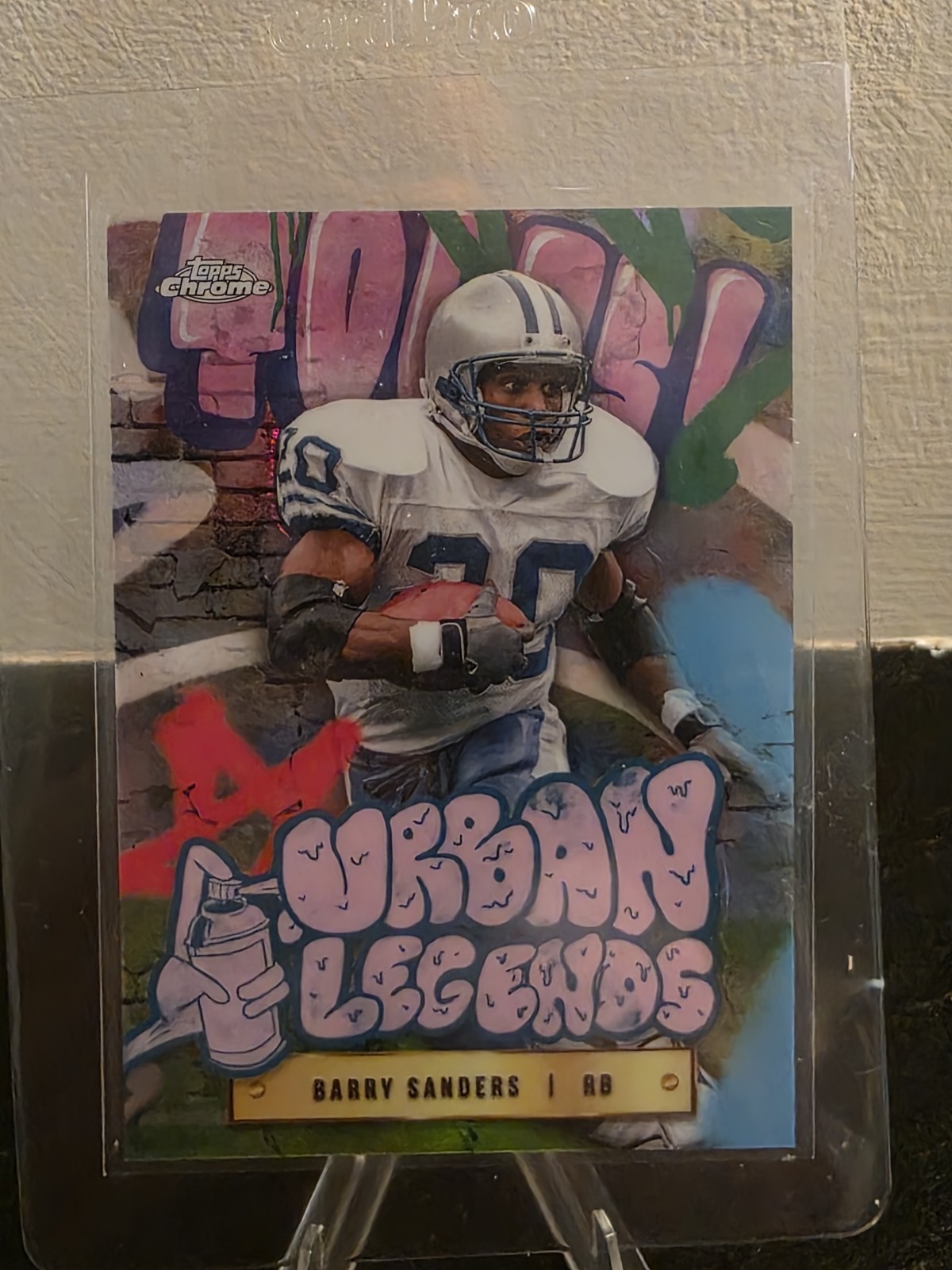 2024 Topps Chrome Barry Sanders Urban Legends UL-3 SSP Case Hit