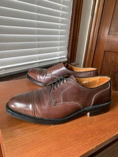 GOOD COND | ALLEN EDMONDS 9E FAIRGATE #8 SHELL CORDOVAN DRESS SHOES 9E