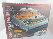 Nostalgia Electrics Buffet Warmer - Opened, NIB