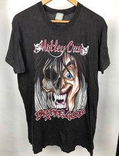 VTG MOTLEY CRUË DR FEEL GOOD TOUR BLACK T-SHIRT QT3407