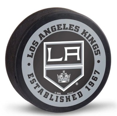 LOS ANGELES KINGS COLLECTOR PUCK HIGH QUALITY GRAPHICS NHL LICENSED