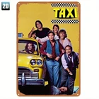 New ListingVintage Taxi TV Show Retro Durable Tin Metal Signs Home Décor 8x12