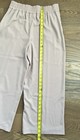 Zara ~ Women’s Elastic Waist Wide Leg Palazzo Pants ~ Size M ~ Light Khaki Tan — photo 9