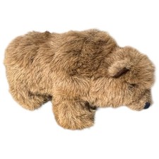 Vintage 1986 Dakin Standing Brown Bear Soft Plush Toy Stuffed Animal 13"