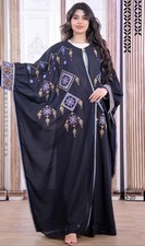 Abaya Tatreez Bisht Embroidery Palestine, Long dress Special Occasion, Free Size