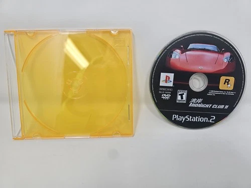 Midnight Club II (Sony PlayStation 2, 2003) Rockstar Games Working PS2 Disc Only