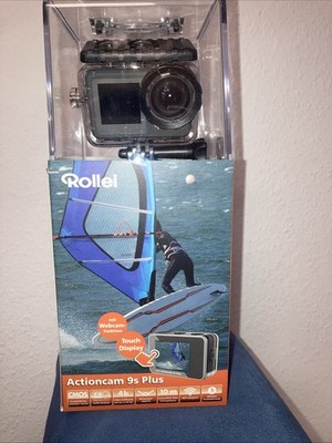 Rollei Action-Cam 9s Plus 4K 60fps Unterwasserkamera WLAN, Touchscreen - NEU OVP