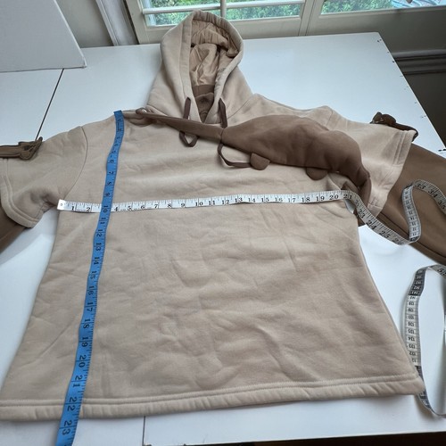 Sennvbuluo Teddybär Hoodie Damen Größe Medium Bauchtasche süß gebraucht, in einwandfreiem Zustand - Bild 5 von 14