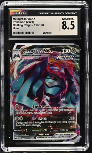 Metagross VMAX graded CGC 8.5 for sale on eBay